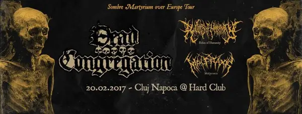 Concert Dead Congregation, Relics of Humanity, Malpraxis