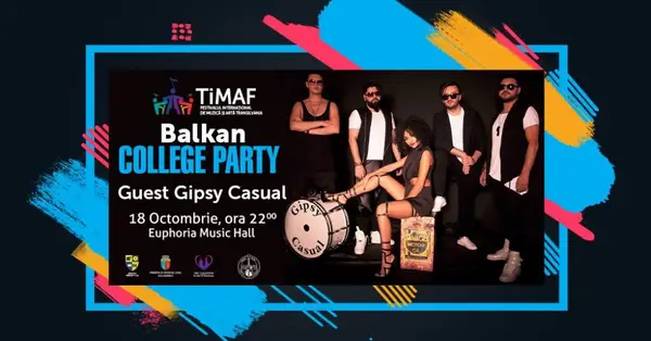 Balkan College Party with Gipsy Casual