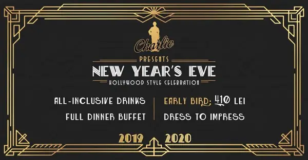 Revelion 2020 la Charlie's Pub Cluj Napoca