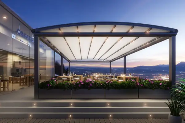 Pergola pentru hotel - Solutia ideala pentru a atrage mai multi clienti